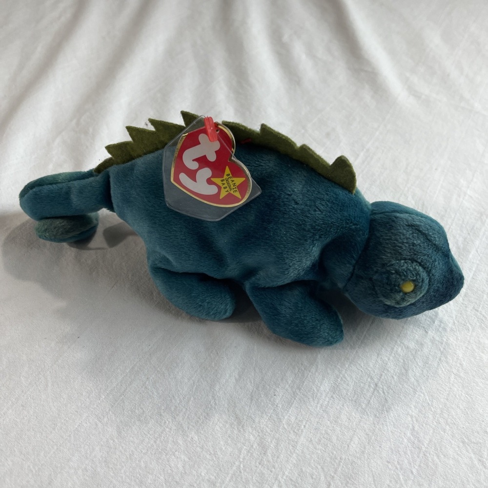 Rare 1997 Ty Beanie Baby Iggy Collectible with‎ Hang Tag Vintage Toy